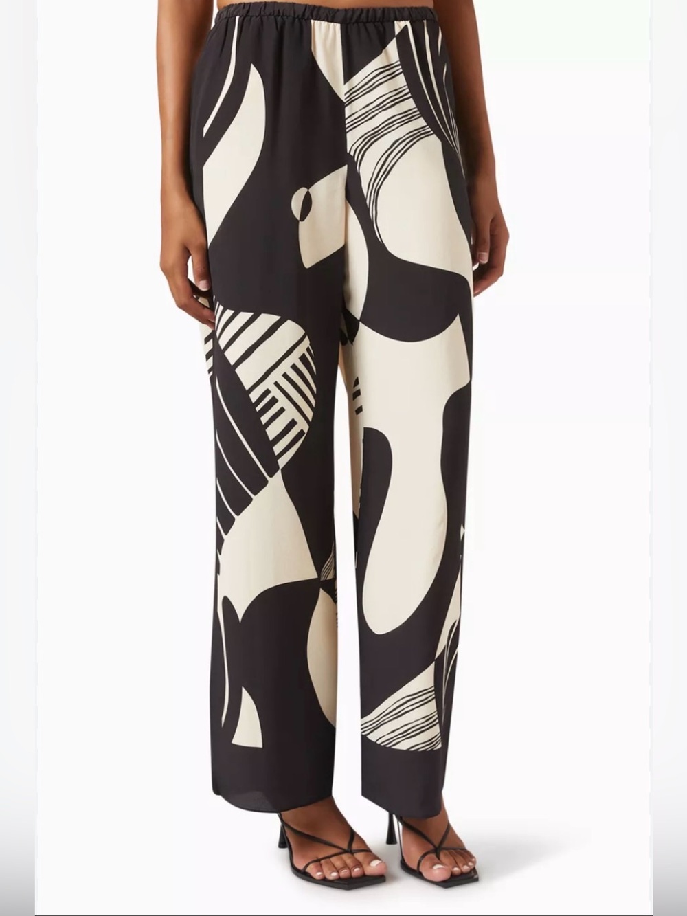 SIR Geometric Adrianna Wide Leg Pants
